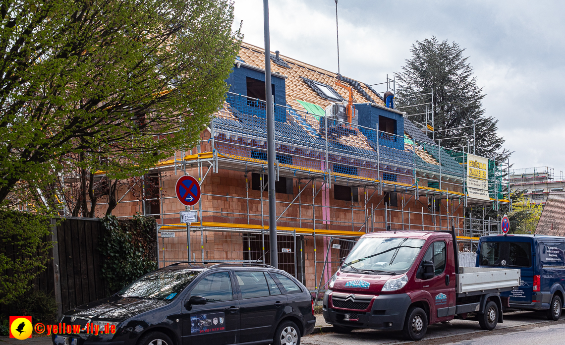 26.04.2023 - Burgfotos von der Baustell Niederalmstraße 16 in Neuperlach